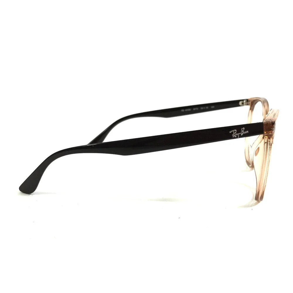 Ray-Ban Eyeglasses Frame RB4378V 8172 Transparent Brown Round Full Rim 54-16-145